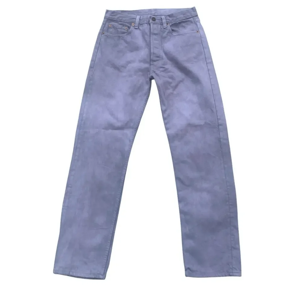 VTG Levi’s 501 Jeans Sz 33 x 32 (Act 31 x31) Gray Blue 525 Straight 80s Normcore